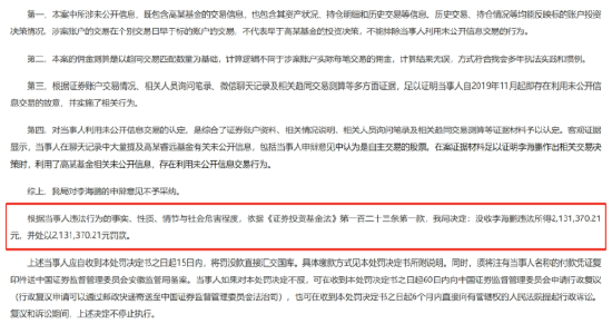 中信证券前员工偷看高毅(🐽)邓晓峰持仓，用老婆和小姨子账户买股票被查